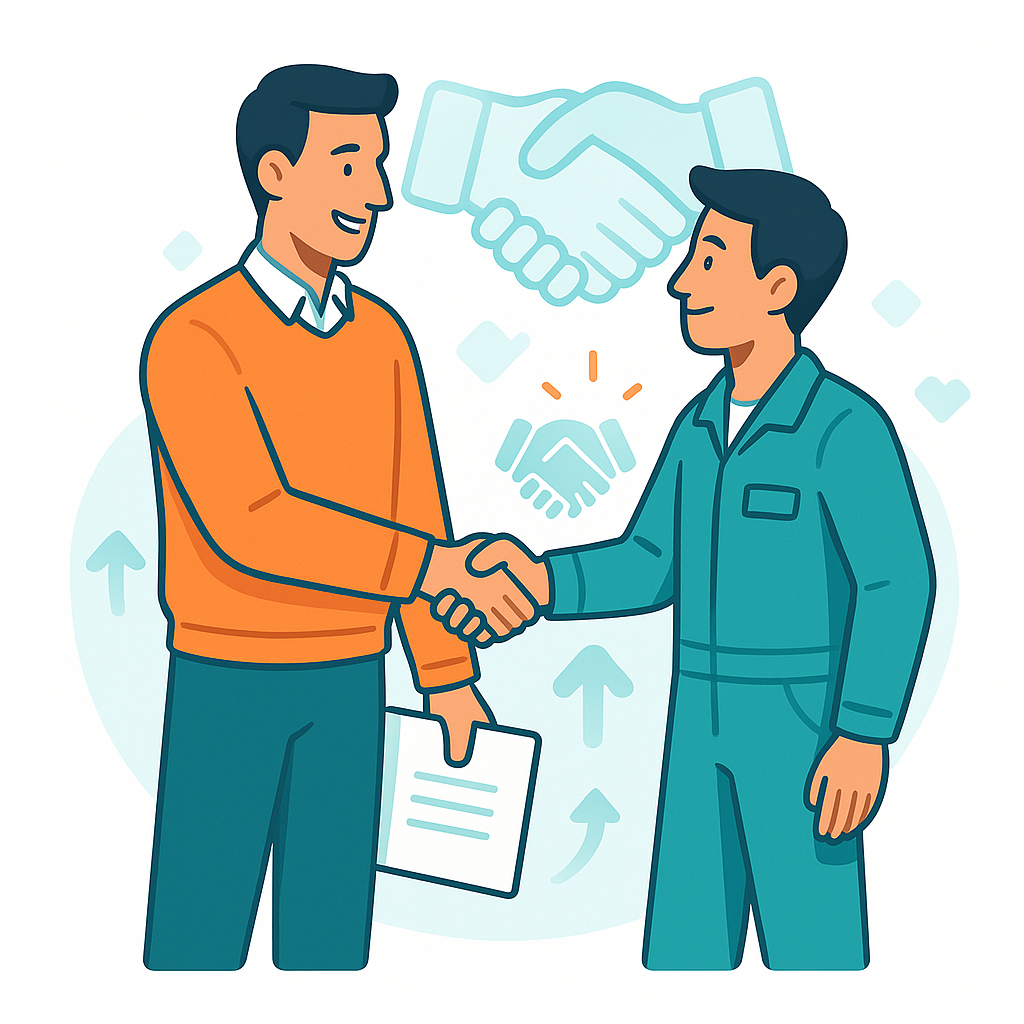 Webinar-Icon Vertrauen